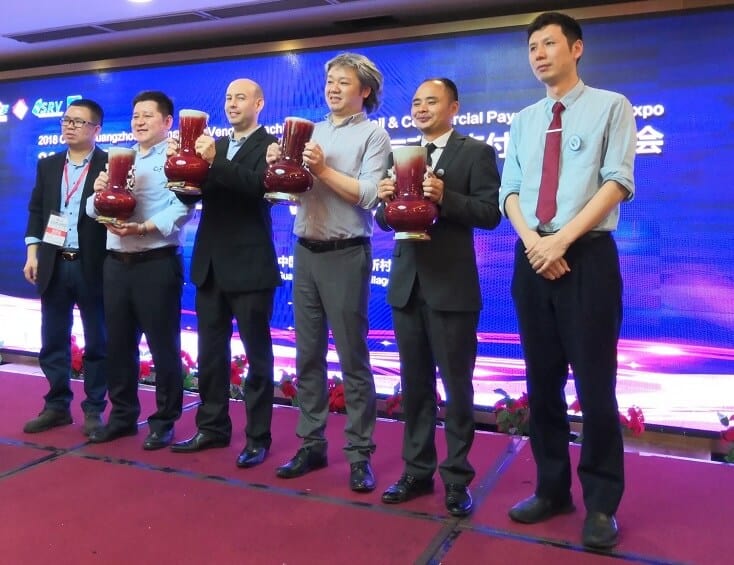 Nayax awarded with the Premium Quality Provider Award at China’s 6th Self-Service Fair