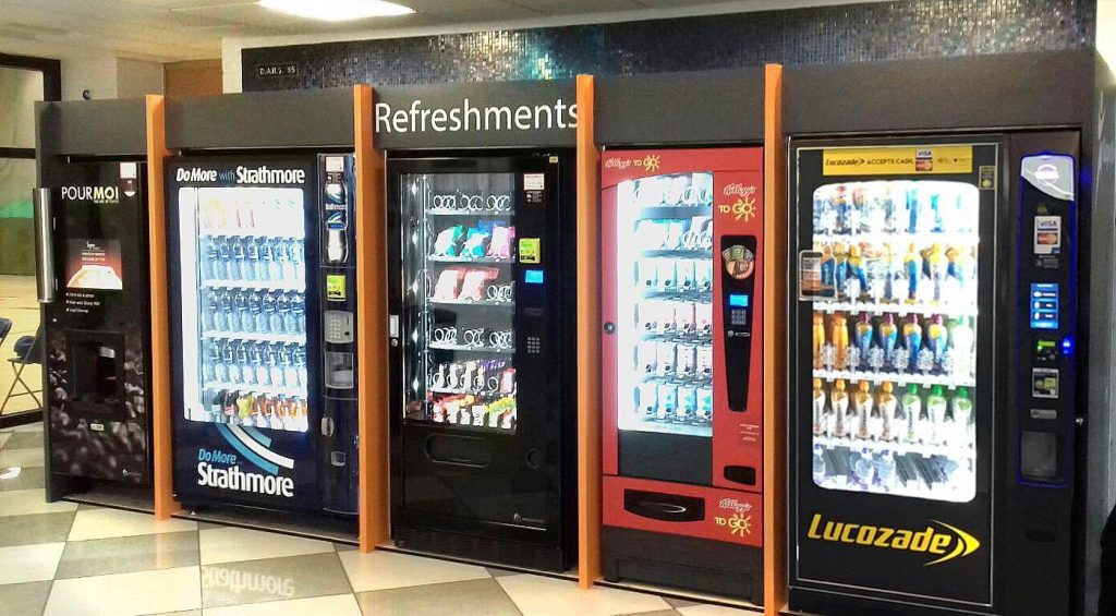 Vending shop machine business
