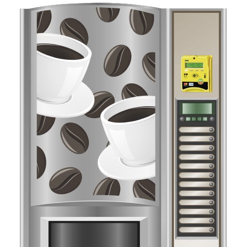 Cashless payments for snack and drink vending machines