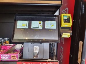 self checkout kiosk