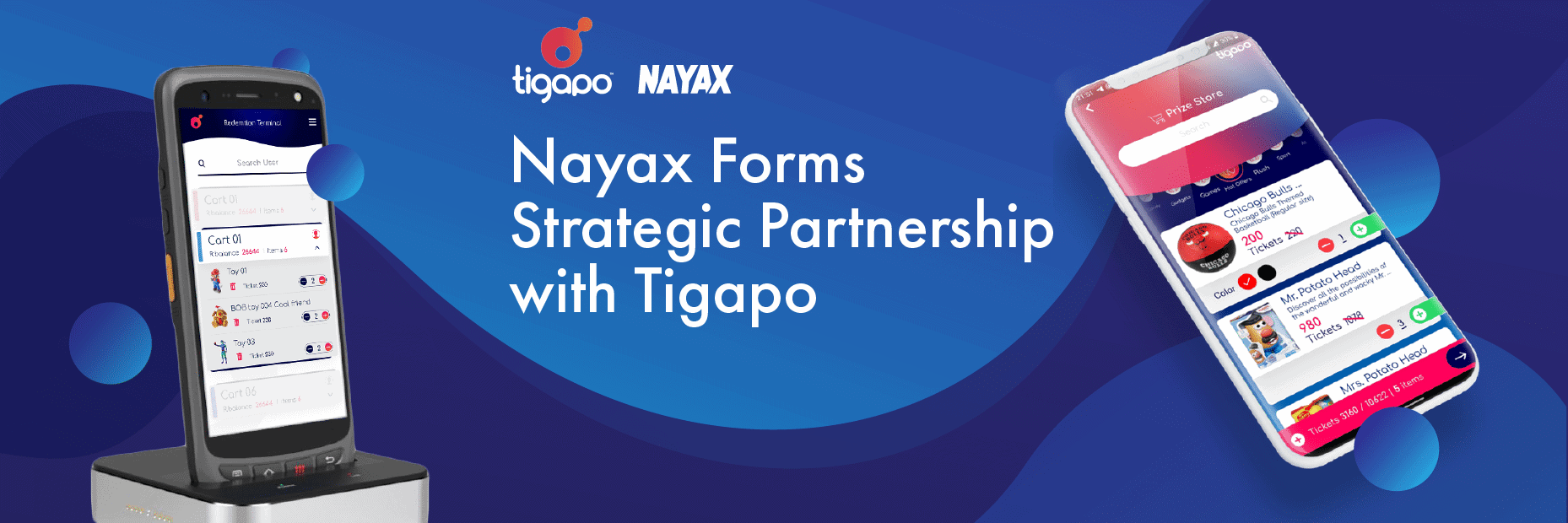 Tigapo partners Nayax cashless payment