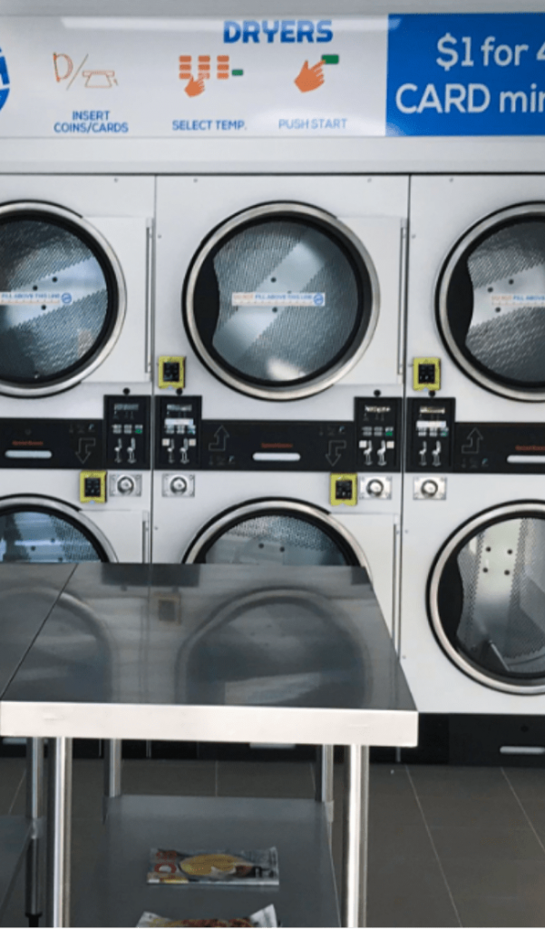 Nayax's cashless payment solution for laundry machines in OPLs and laundromats