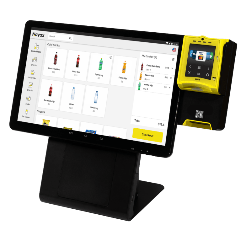 Nayax Cashless Payment Solutions for Unattended and Retail