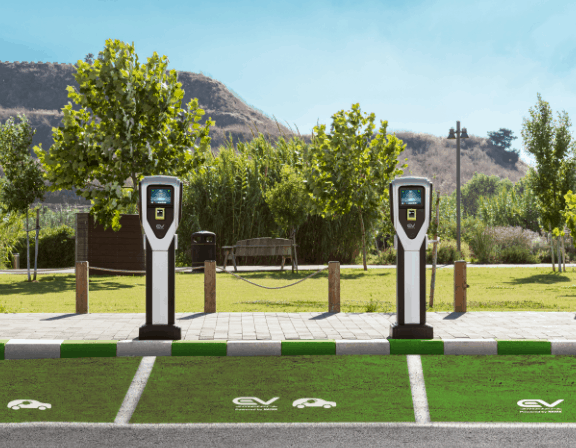 Cashless payments for EV chargers