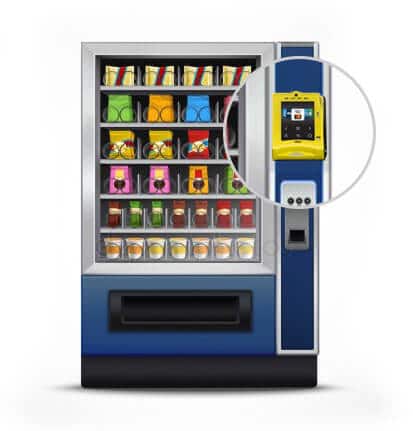 cashless payment solution for snacks and drinks vending machine
