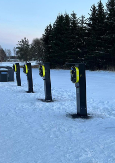 EV Meter Pay in IKH Areena, Kauhajoki, Finland, by EVM Finland