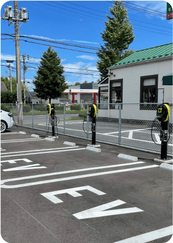 EV Meter Pay in Tsukuba City, Ibaraki Prefecture in Japan, by Bell Energy