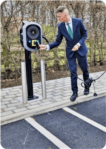 EV Meter Pay ² at Rudding Park, Harrogate (UK), by Pilot Group