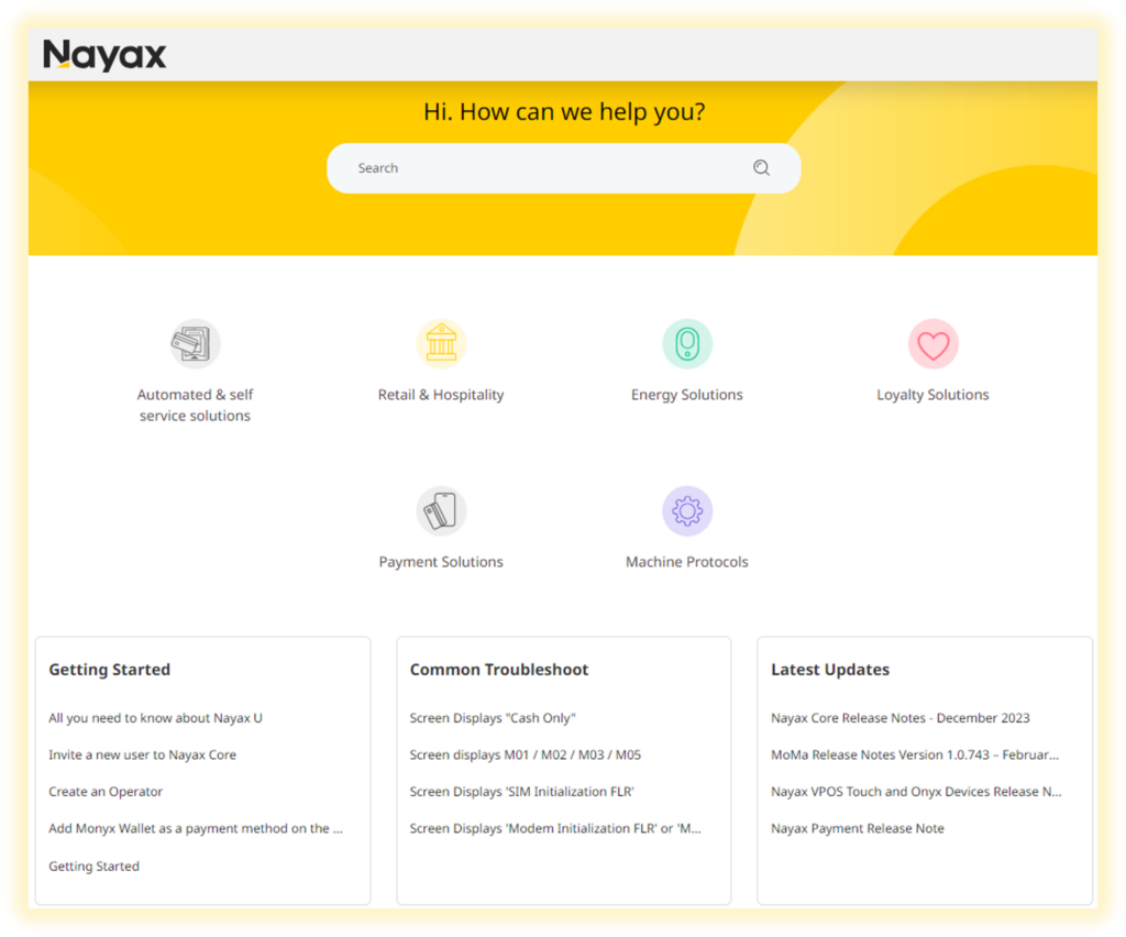 Everything You Need to Know About Nayax and its Products: Nayax Launches a New Knowledge Management System for its Customers